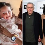 Robert De Niro shared a rare photo of himself and his 10-month-old daughter, Gia.